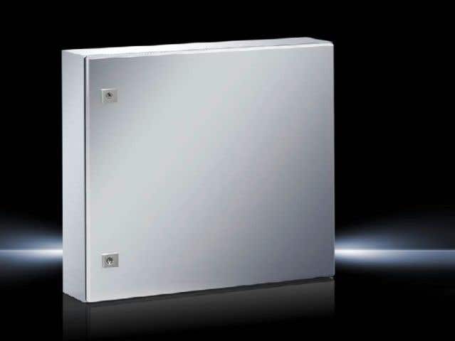 Ex enclosures Stainless steel, empty enclosure with hinged door