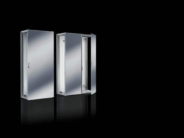 Door, left for VX stainless steel