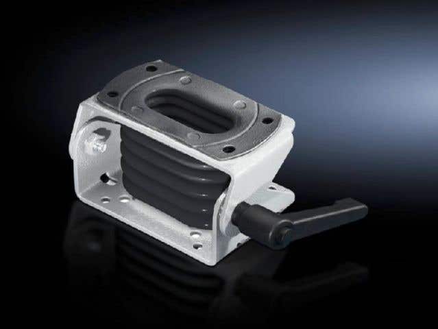 Tilting adaptor +100°/60° for support arm connection 120 x 65 mm