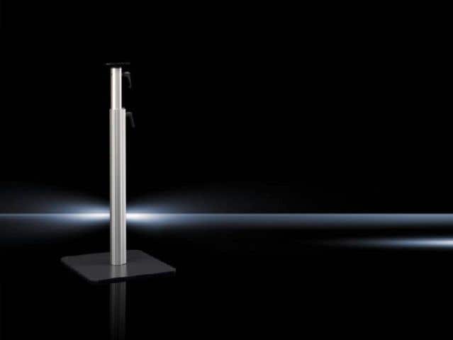 Support section, height-adjustable for CP 40