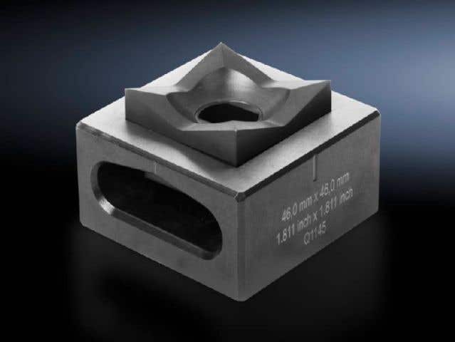 Hole punch set, metric for sheet steel