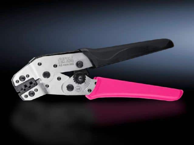Crimping pliers for ring terminals