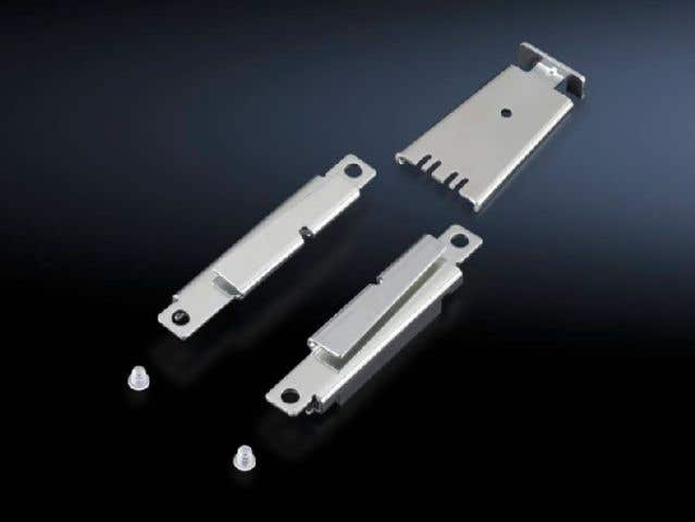 Quick-fit baying clamp, three-piece for TS/TS