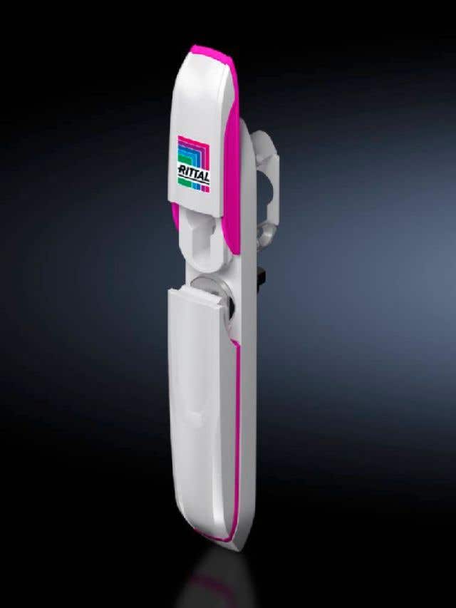 Comfort handle AX for compact enclosures AX with locking rod