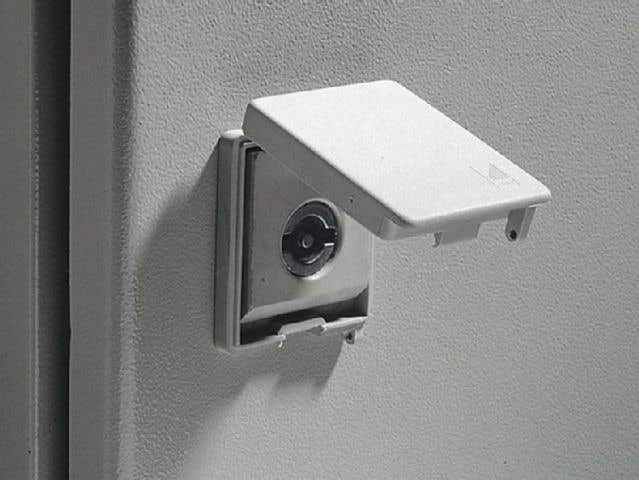 Lock cover Prepared for lead seal