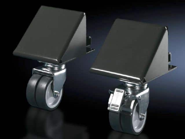 Transport castors for base/plinth system VX