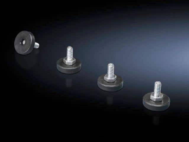 Levelling feet for FlatBox, M10 x 20 mm