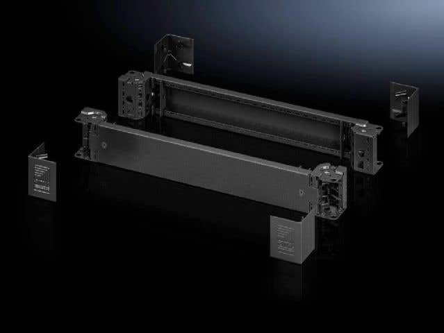 Base/plinth corner piece with base/plinth trim panels, front and rear, 100 mm for VX, VX IT, VX SE, TE, TS, TS IT, SE, CM, TP, PC, IW