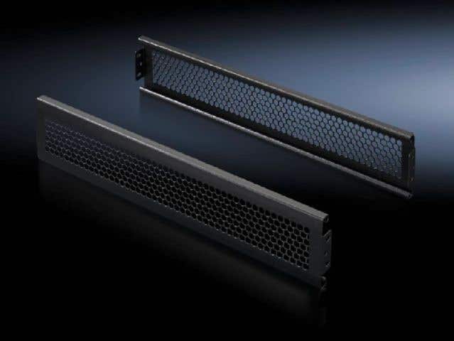 Flex-Block trim panels, 100 mm, vented for Flex-Block corner pieces