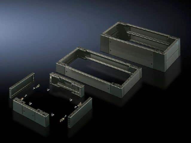 Base/plinth, complete Sheet steel, for AE, universal consoles TP