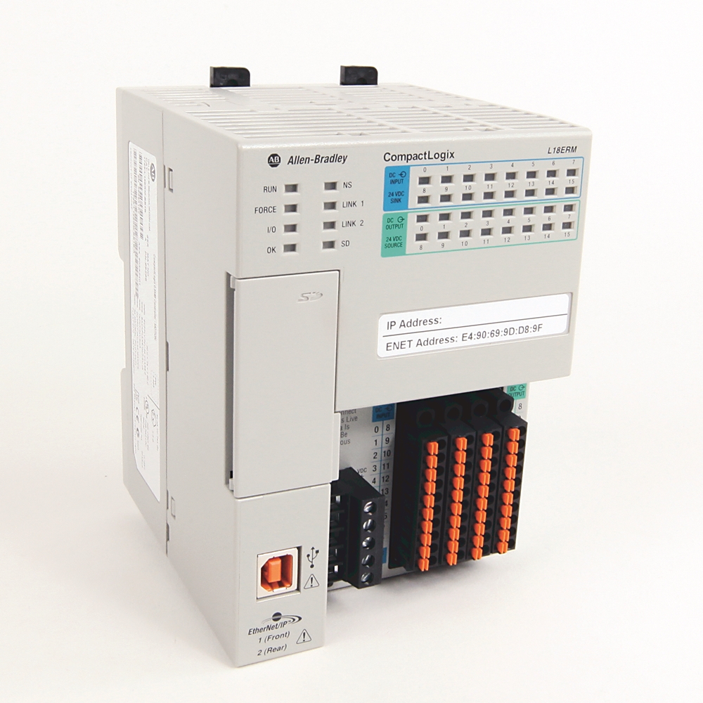 Rockwell,1769-L18ERM-BB1B,CompactLogix 0.5MB Controller - MOTION ...
