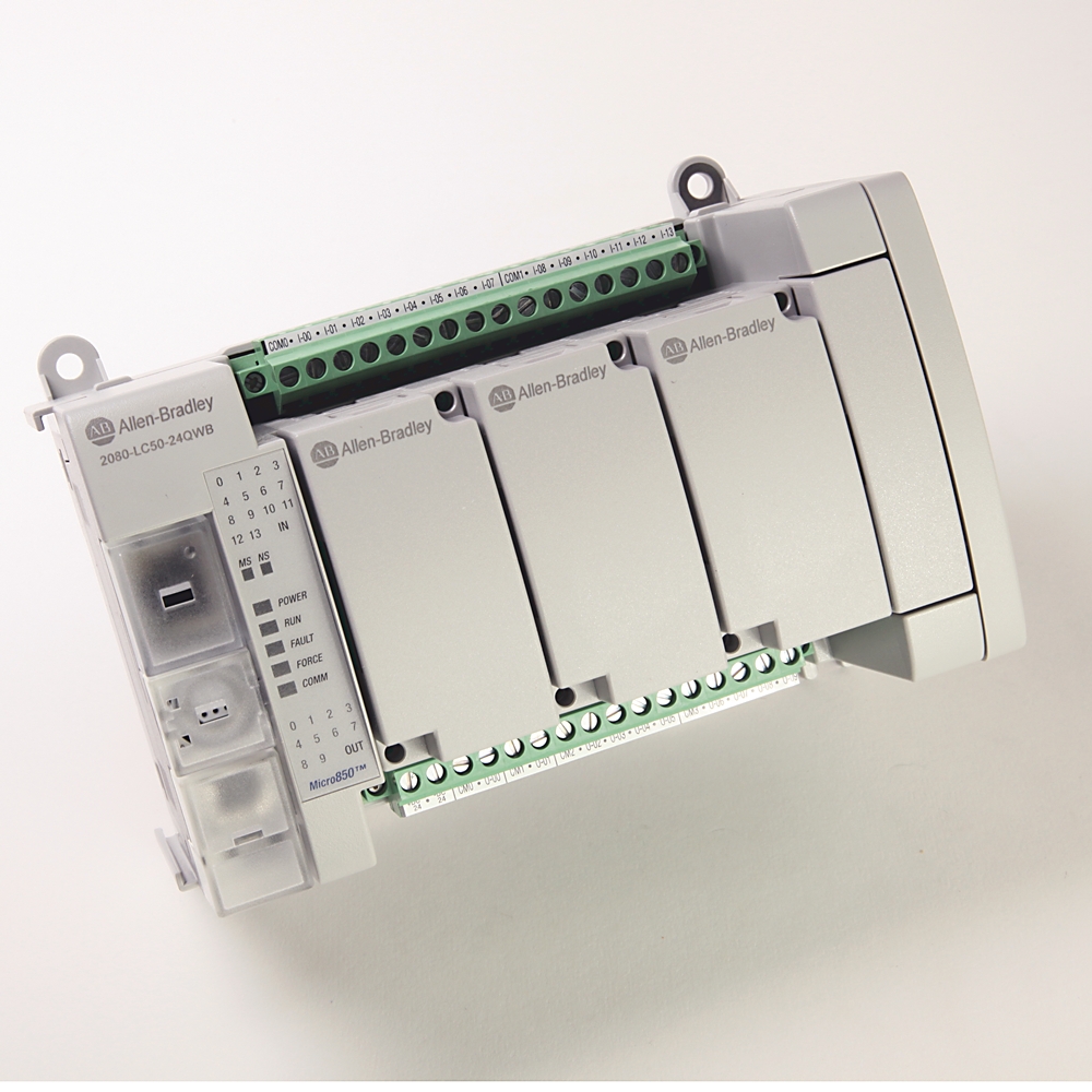 Rockwell,2080-LC50-24QWB,Micro850 24 I/O EtherNet/IP Controller ...