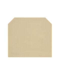 AP SAK4-10 	SAK Series, End plate, 1.5 mm, beige, Direct mounting
