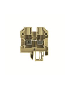 SAK Series, Feed-through terminal, Rated cross-section: 2.5 mm², Screw connection, beige SAK 2.5
