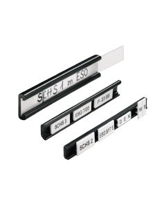 Terminal markers, Protective cap, 40 x 16.5 mm, Transparent