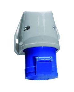 Wall mounting socket outlet - with external fixing
