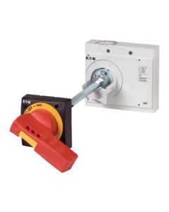 Door coupling rotary handle, red-yellow for emergency switching off, size 3 - NZM3-XTVDVR