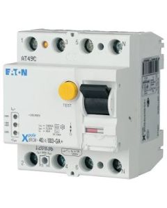 3P+N RCBO 20A 300mA 10kA trip C
