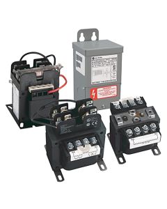 1497 - CCT Standard Transformer, 80VA, 240/480V 60Hz / 220/440V 50Hz Primary, 24V 50/60Hz Secondary, 0 Pri - 0 Sec Fuse Blocks, No Cover/ No Sec. Fuse