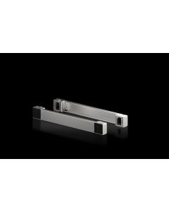 VX base/plinth corner piece with trim panel, front and rear, H: 100 mm, for W: 800 mm, stainless steel, 1.4301 - 8660051
