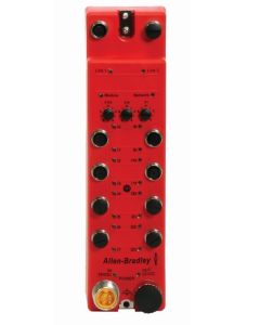 ArmorBlock. EtherNet/IP Safety Input Module 8 Inputs, 8 Solid State Sourcing Outputs, IP67 Rating