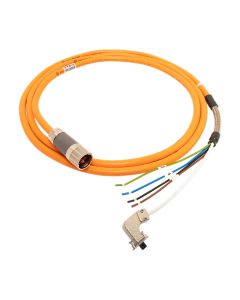 Kinetix Single Cable , DE Single Cable for K5700, 14 AWG, TPE, Standard, Non-flex, Single Motor Power and Feedback, 33 meters