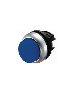 Illuminated pushbutton actuator, raised, green, maintained