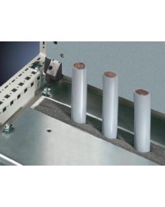 Self-adhesive foam cable clamp strip 