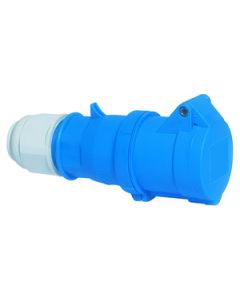 QUICK-CONNECT connector  16A  3p  230V  6 h,  IP44