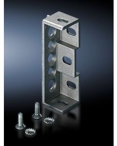 Support bracket PS For the attachment of punched sections without mounting flange 23 x 73 mm or punched rails 23 x 23 mm.