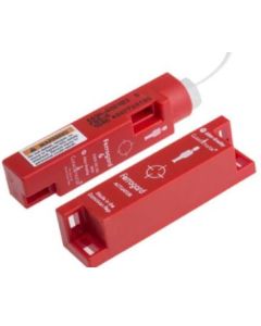 Ferrogard FRS9, Rectangular, Molded ABS Red Plastic, Switch & Actuator 24VDC (1A max Switching Capability)1 N.C. Safety Contact ,,4 M Cable