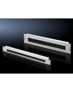 Cable management panel with brush strip 482.6 mm (19")