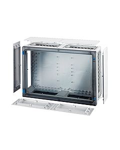 Empty enclosures with closing plates
