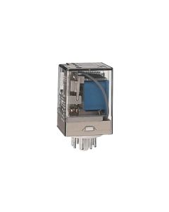 700-HA General Purpose Tube Base Relay, 10 Amp Contact, 3PDT, 24V DC
