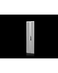 Vented sheet steel door, vertically divided, WH (800x2000)mm
