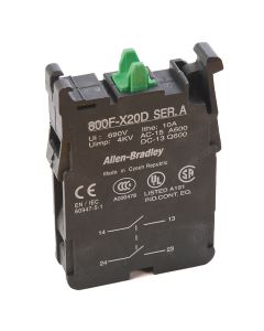 22mm Contact Block 800F PB