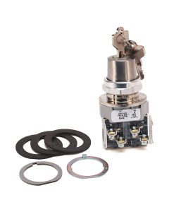 800T PB,30mm Selector Switch,2 Position Selector Switch,Standard Cam, No Guards - on Terminals,1-NO 1-NC Standard Contacts,No Block in Position 2,No Block in Position 3,No Block in Position 4,Maint., Lock - Both, Std. Key,D018 (Std. Key),Device with Packa