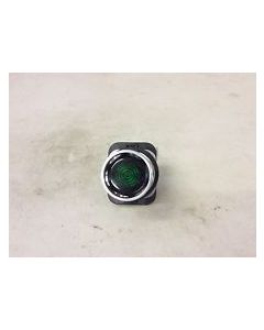 30.5mm Type 4/13 Mom. Contact PB-Illum., Green, Ext. Hd w/ Guard, Incand./No Options, 24V AC/DC, 1 NO-1 NC