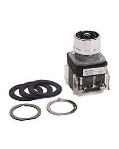 30.5mm Type 4/13 Mom. Contact PB-Illum., No Color, Ext. Hd w/o Guard, Incand./No Options, 24V AC/DC, 1 NO-1 NC