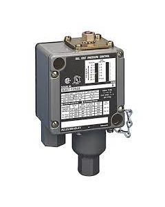 836T Pressure Controls - Traditional Machine Tool, T - Style Pressure Control. 100 psi. Enclosure Type 1, 4 and 13 Industrial use.. S.P.D.T. , 2 - circuit contact block. No Modifications, No Modifications, No Pilot Lights