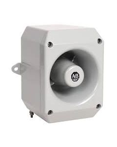 855XM Hazardous Location Metal Horn, Gray Housing Color, M20x1.5mm