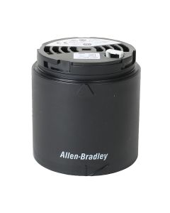 70 mm Stack Light, Power Module, 120/240V AC, Seven Circuits, Black Housing With Cap