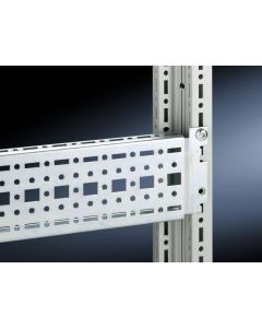 TS punched section with mounting flange, 17 x 73 mm