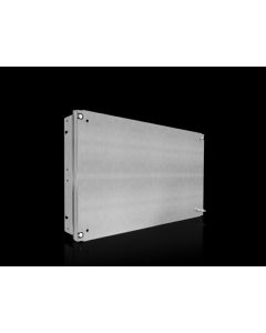 Partial mounting plate for compartment side panel
