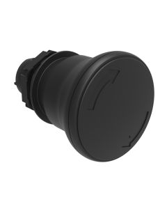 BLACK MUSHROOM-HEAD ACTUATOR 40MM