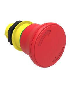 RED MUSHROOM-HEAD ACTUATOR 40MM