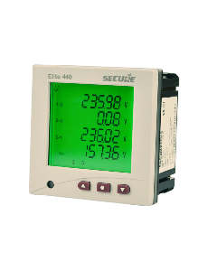  Elite 440-448, CL: 1.      3Ph4w,415/400V, Sec 1A/5A. Aux- 80-300 VAC/DC with MODbus