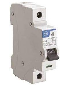 MCB 16A C 6kA 1 pole