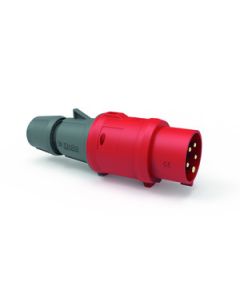 Plug Nominal current 200A Rated current 250A Nominal voltage 400V Coding 6h Configuration 3ph+N+PE Pilot 2 Aluminium collar+plastic housing IP67 IK10
