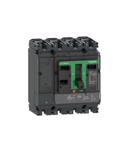 Circuit breaker ComPacT NSX250F, 36kA at 415VAC, TMD trip unit 250A, 50 degrees C, 4 poles 3D
